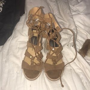 Dolce Vita tie bootie heels!